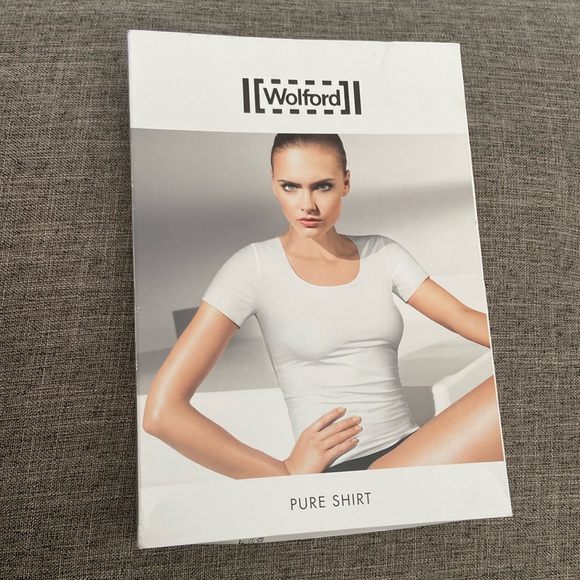 Wolford Tops - Wolford Pure Shirt in raven size large brand new in packaging